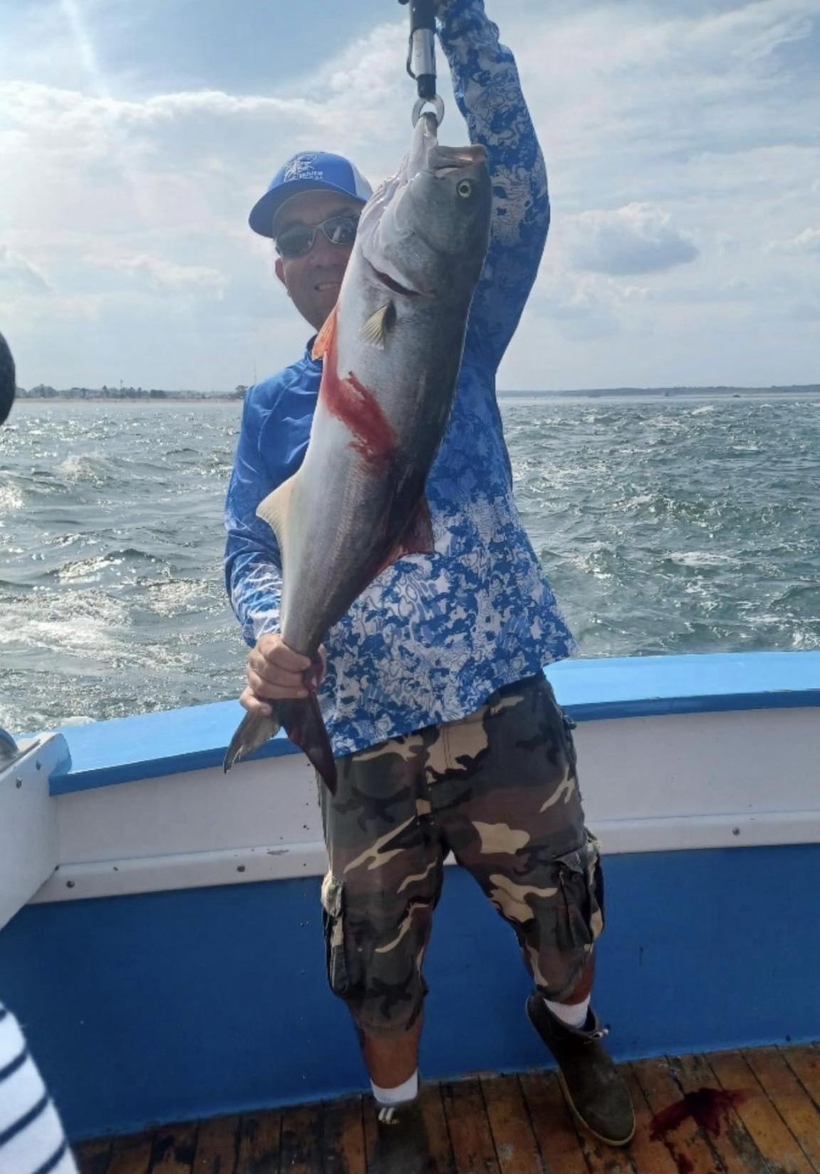 Tommy Rekar’s Big Catch: A New Hampshire Bluefish Bonanza