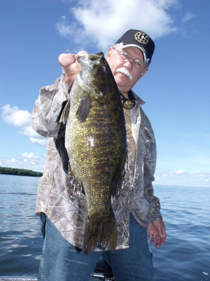 Jumbo Smallmouth Bass Landed From Wildcat Lake